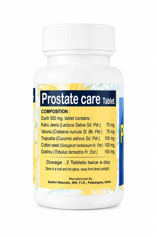 Prostrate Care Tablet | Ayurvedic Men's Wellness Supplement | Tulsi Ayurved