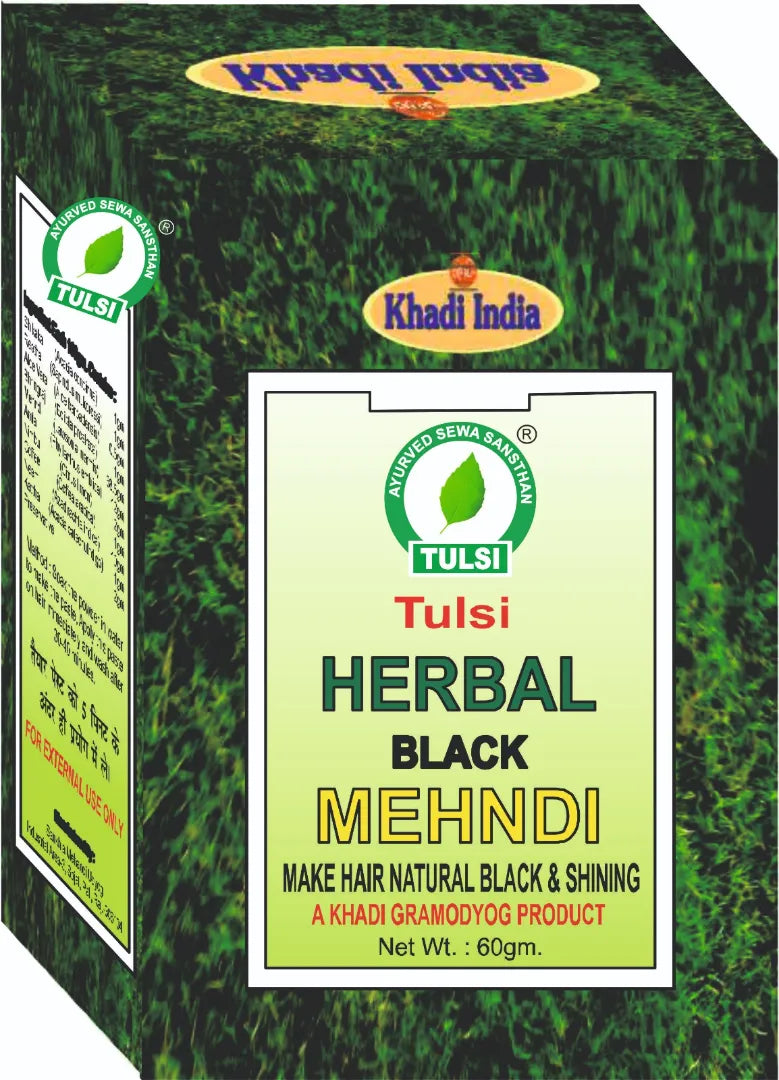 Tulsi Herbal Black Mehndi