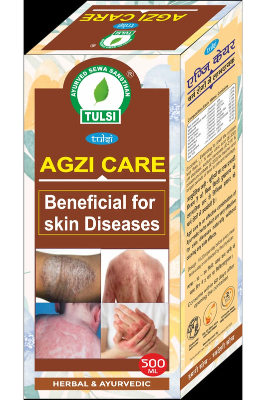 Tulsi Ayurved Agzi Care Syrup - Natural Relief from Acidity, GERD & Heartburn - Ayurvedic Stomach Antacid for Digestive Wellness