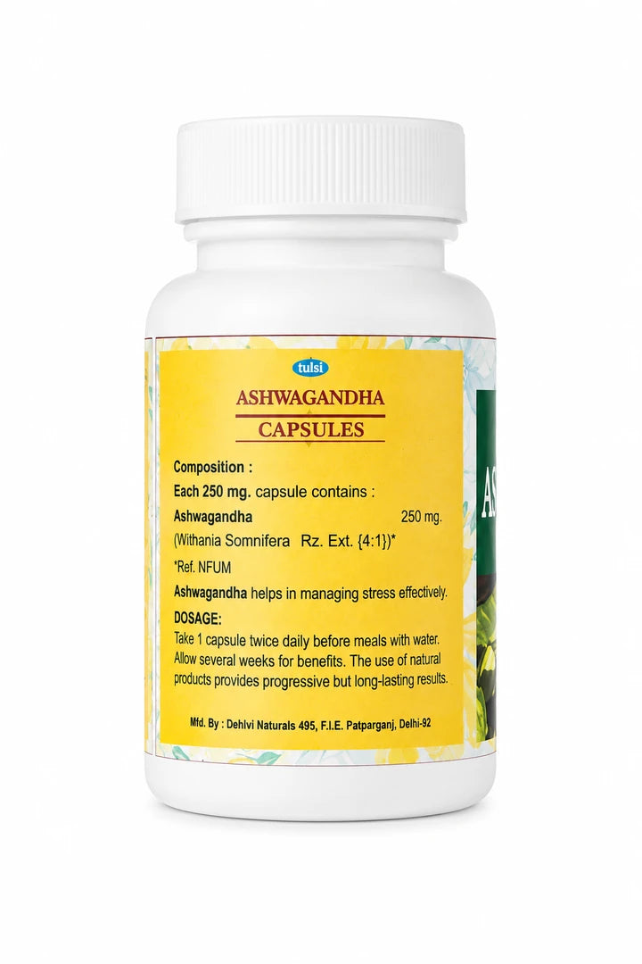 Tulsi Ashwagandha Capsule