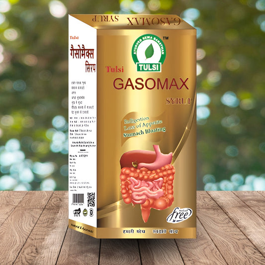 Buy Gasomax Syrup for Digestion Relief – Ayurvedic Formula