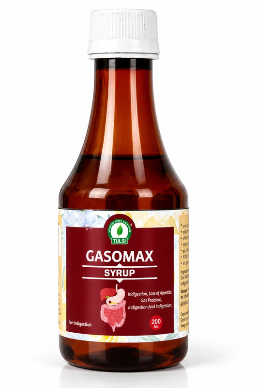Buy Gasomax Syrup for Digestion Relief – Ayurvedic Formula