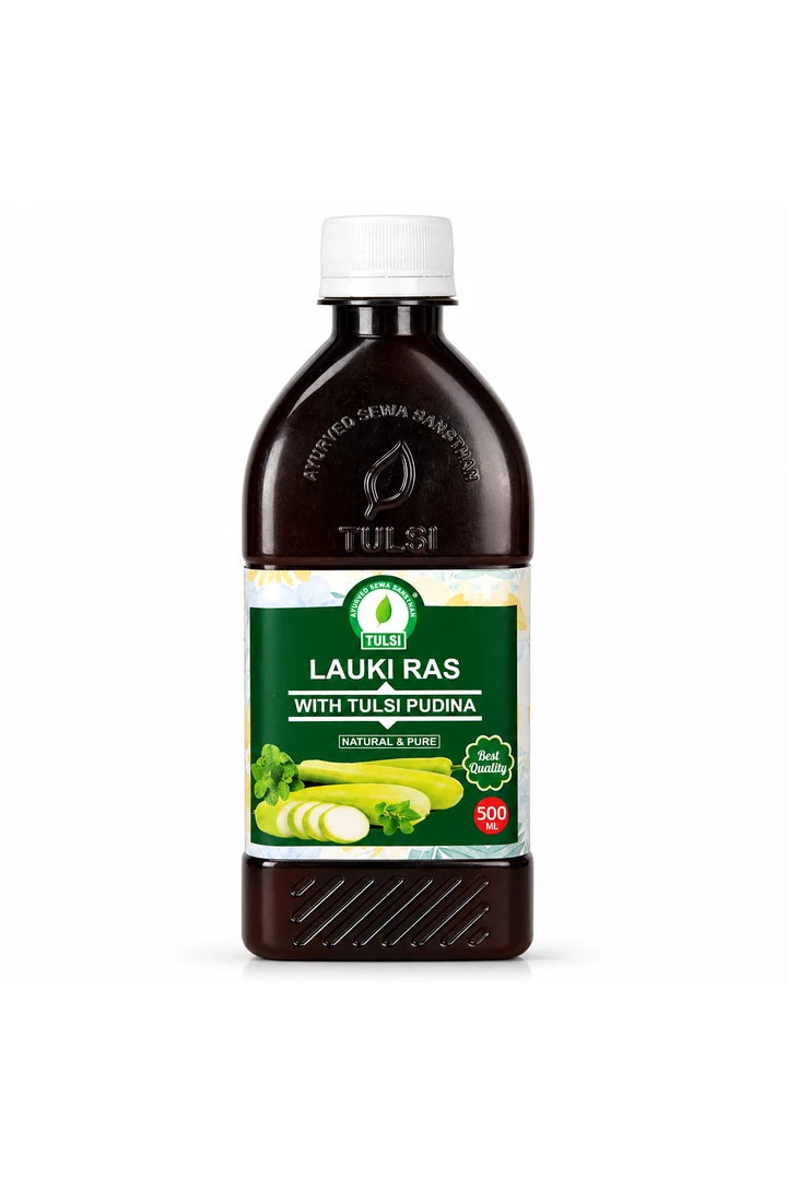 Lauki with tulsi pudina juice