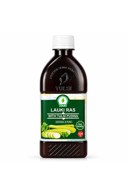 Lauki with tulsi pudina juice