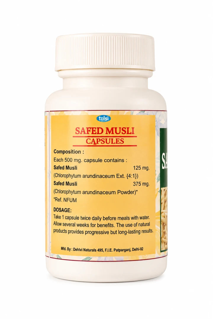 Tulsi Safed Muslic Capsule