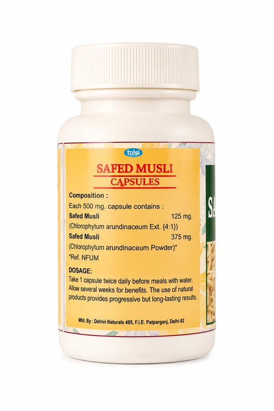 Tulsi Safed Muslic Capsule