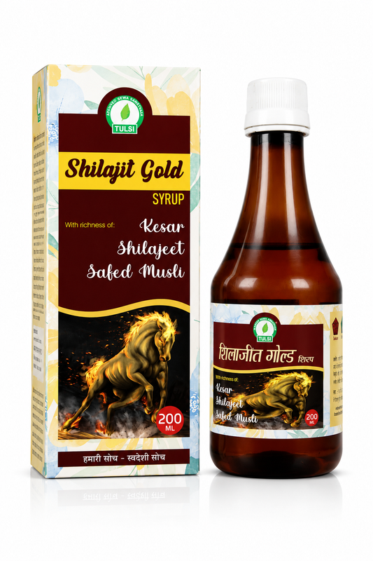 Tulsi Shilajeet Gold Syrup
