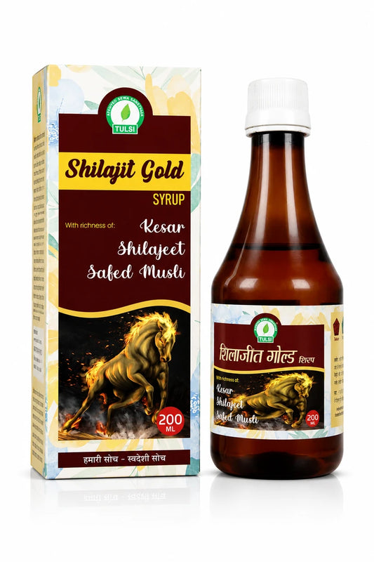 Tulsi Shilajeet Gold Syrup